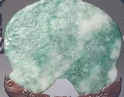 翠太平有象磬 - 故宫玉石器藏品_第3张