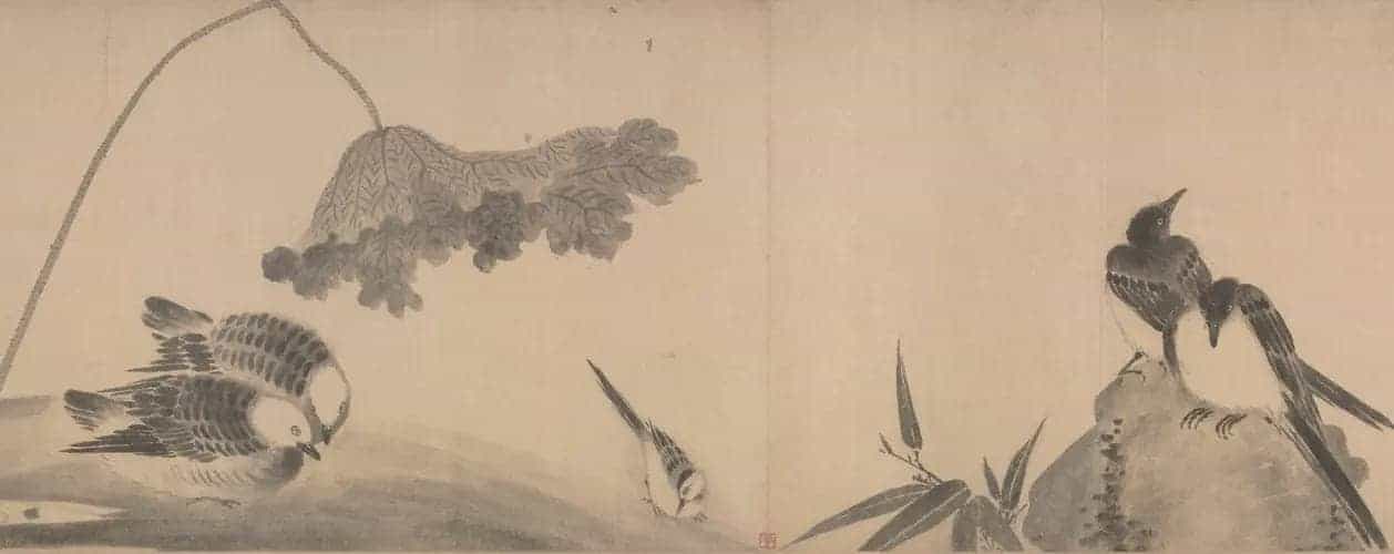 法常水墨写生图卷 - 故宫绘画藏品_第1张