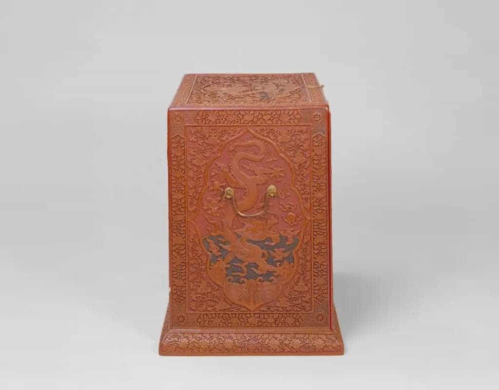 剔彩双龙纹小箱 - 故宫漆器藏品_第4张