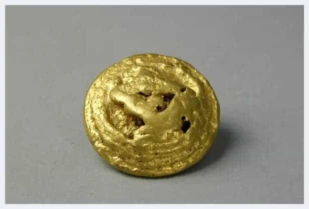 圆饼金 - 河南博物院藏品_第1张