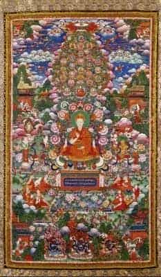 乾隆皇帝佛装像唐卡 - 故宫宫廷宗教类藏品_第1张