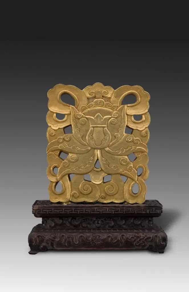 金刻花八宝 - 故宫金银锡器藏品_第6张