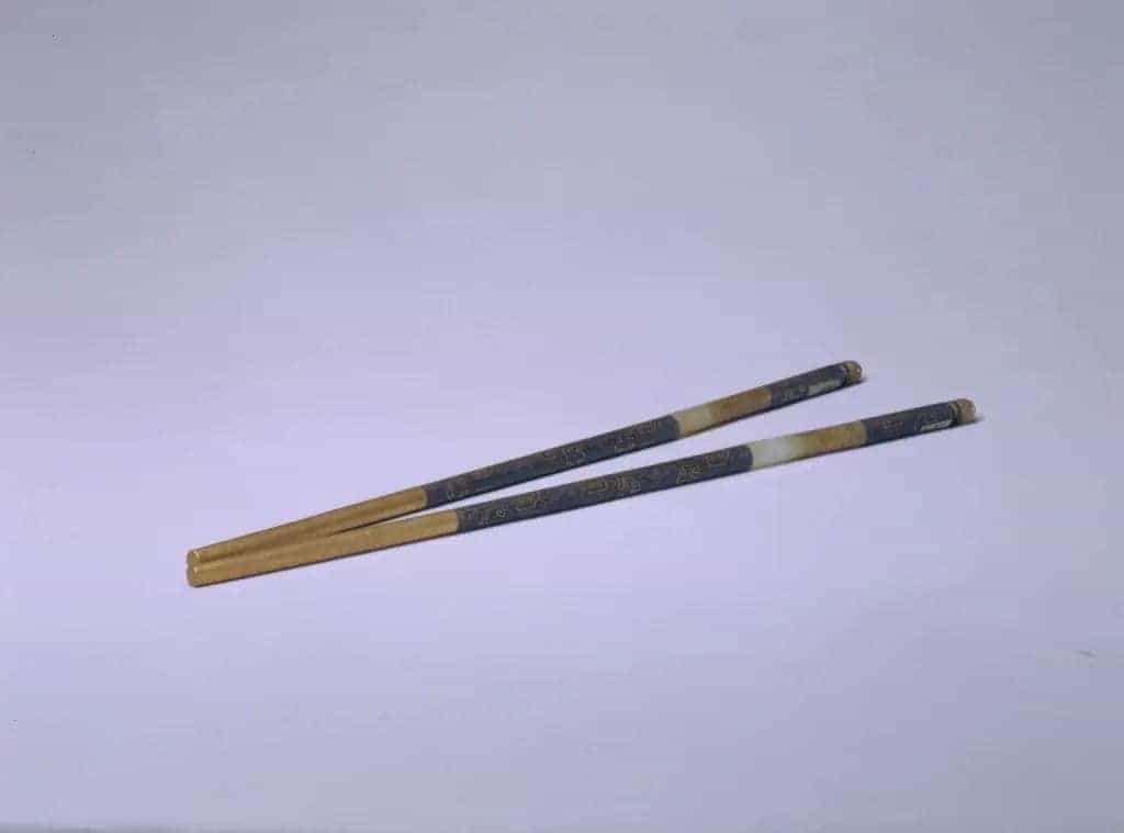 紫檀镶金嵌玉箸 - 故宫金银锡器藏品_第1张