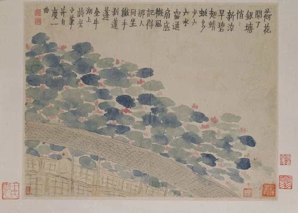 金农人物山水图册 - 故宫绘画藏品_第10张