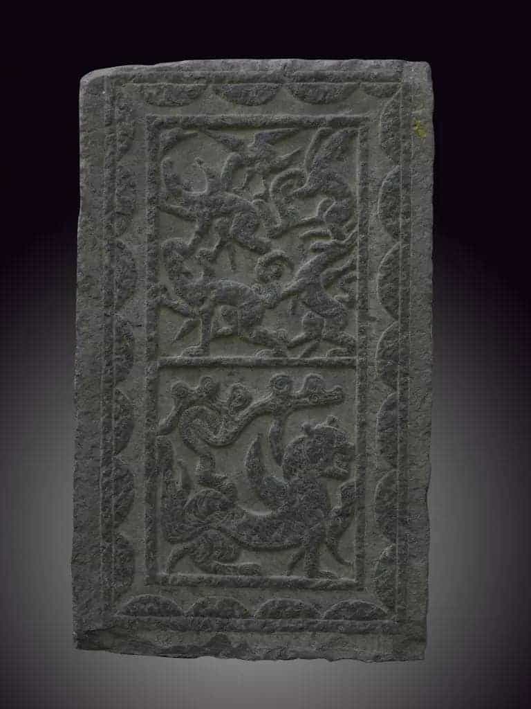 鸟兽虎纹画像石 - 故宫雕塑类藏品_第1张