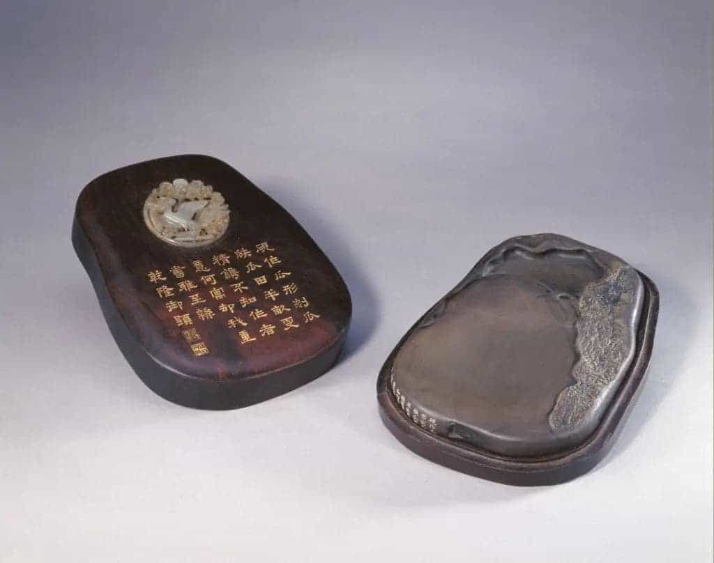 端石瓜田砚 - 故宫文房用品藏品_第1张
