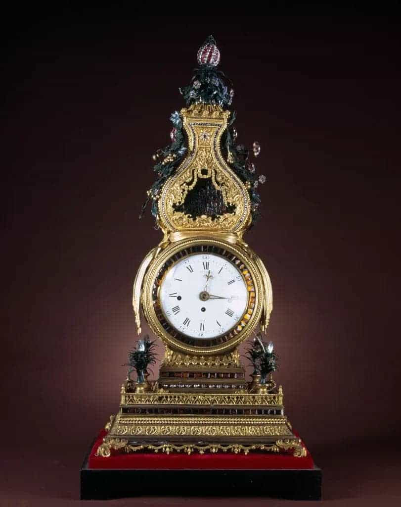 铜镀金葫芦式水法钟 - 故宫钟表仪器类藏品_第1张