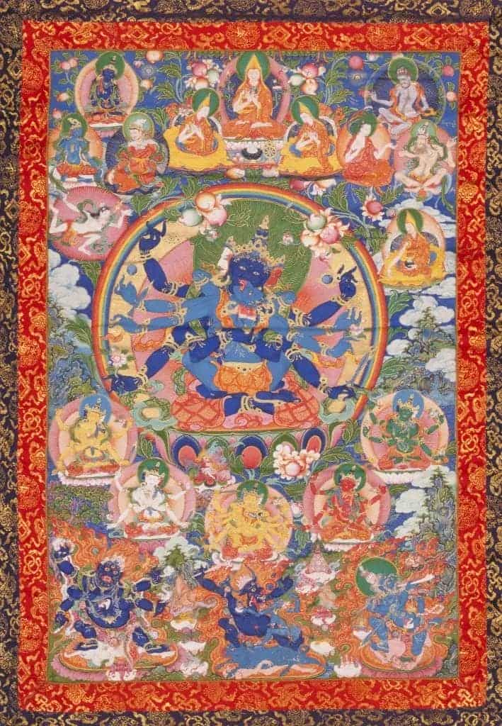 秘密佛唐卡 - 故宫宫廷宗教类藏品_第1张