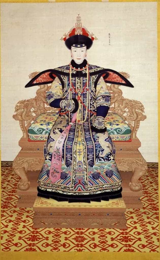 慧贤皇贵妃朝服像轴 - 故宫绘画藏品_第1张