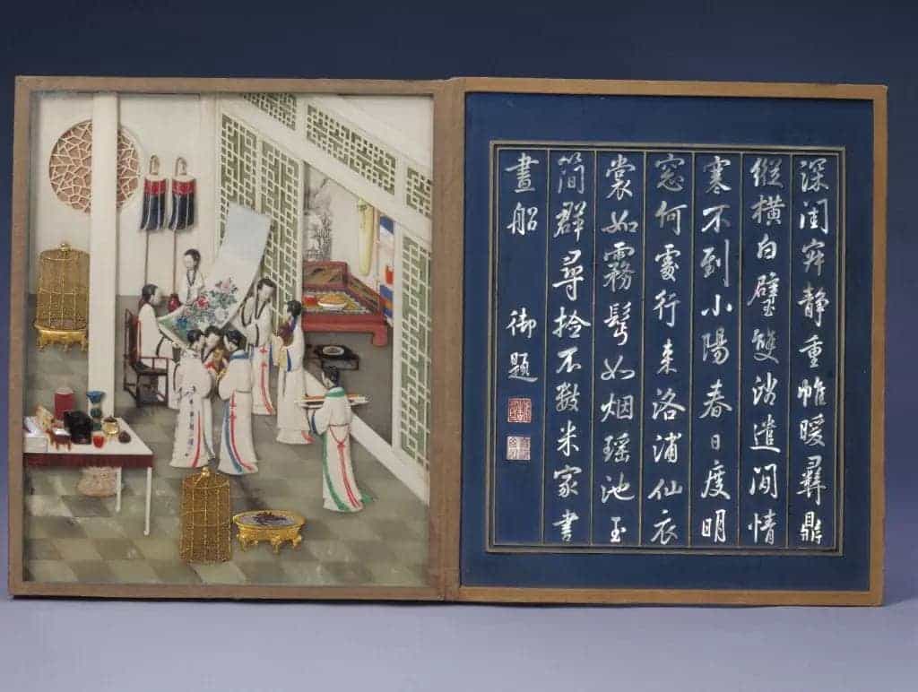 陈祖章等象牙雕《月曼清游》册 - 故宫竹木牙角匏类藏品_第12张