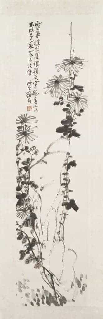 陈师曾菊花图轴 - 故宫绘画藏品_第1张