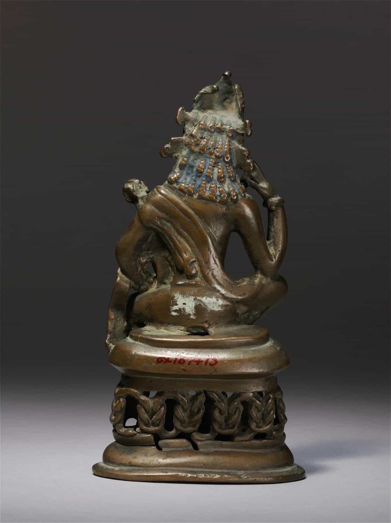 思惟莲花手观音 - 故宫宫廷宗教类藏品_第2张