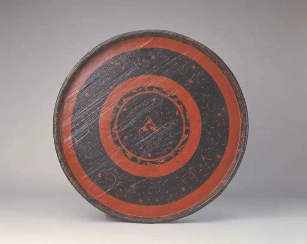 彩绘漆云凤纹大圆盘 - 故宫漆器藏品_第1张