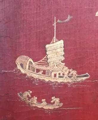 红漆描金山水图书格 - 故宫家具类藏品_第5张
