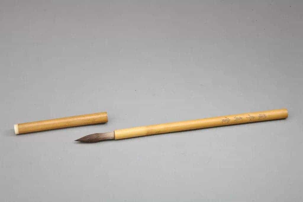 竹管兰亭真赏紫毫笔 - 故宫文房用品藏品_第2张