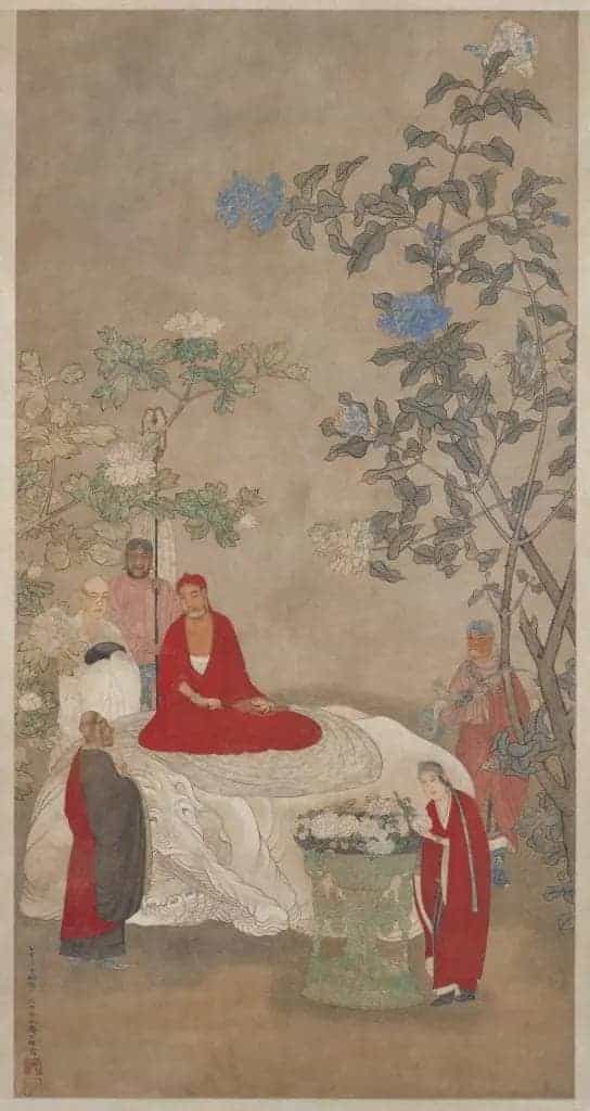 吴彬普贤像图轴 - 故宫绘画藏品_第1张