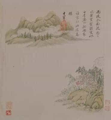 董其昌山水图册 - 故宫绘画藏品_第2张