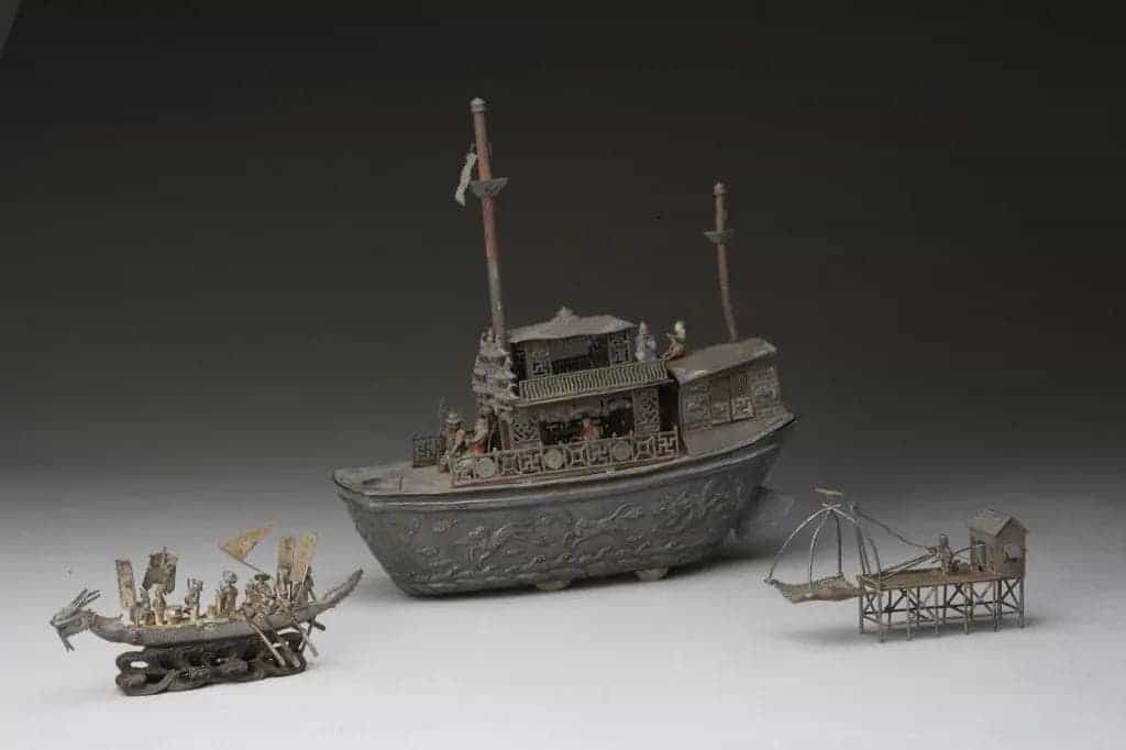 小银船 - 故宫金银锡器藏品_第1张