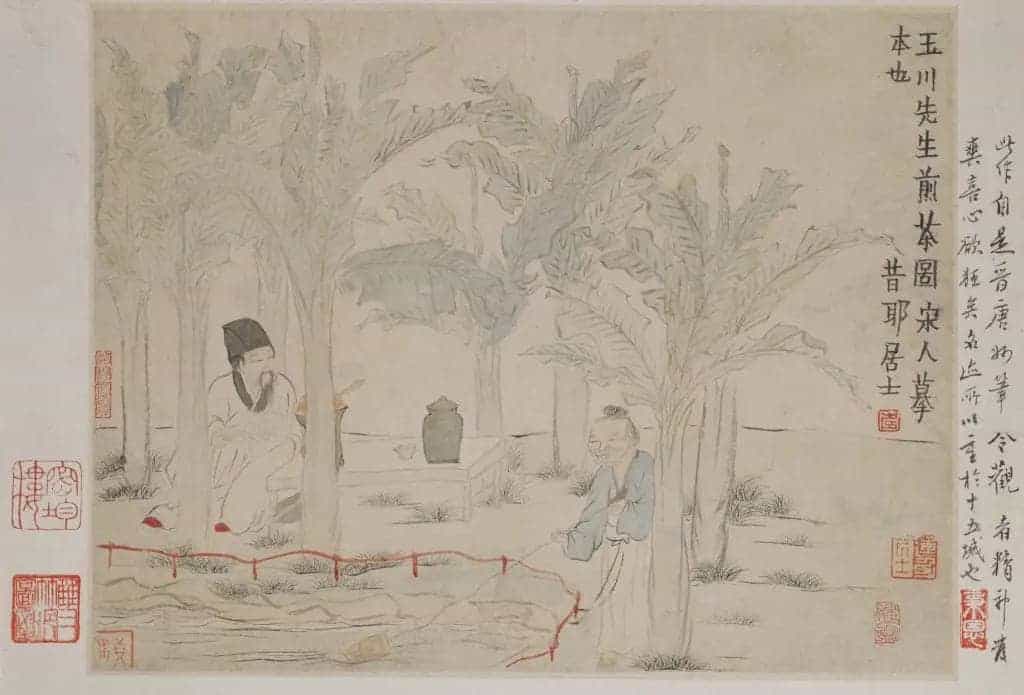 金农人物山水图册 - 故宫绘画藏品_第7张