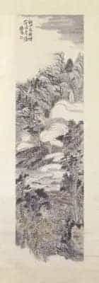 陈师曾溪山云雨图轴 - 故宫绘画藏品_第1张