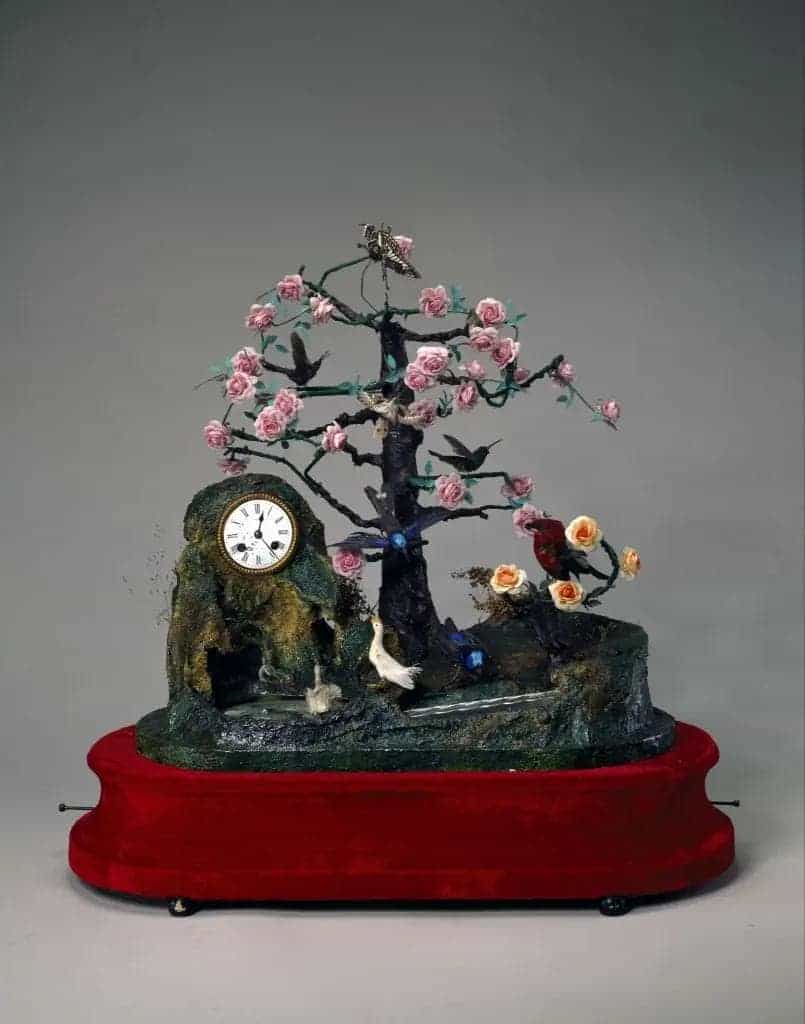 鸟音山子水法钟 - 故宫钟表仪器类藏品_第1张
