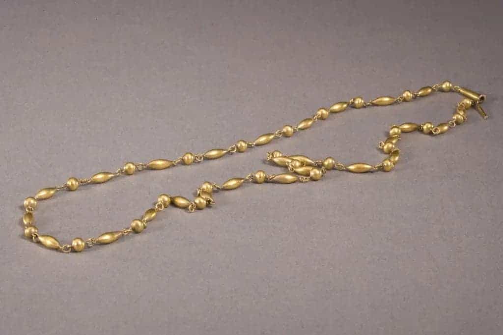 金项链 - 故宫金银锡器藏品_第1张