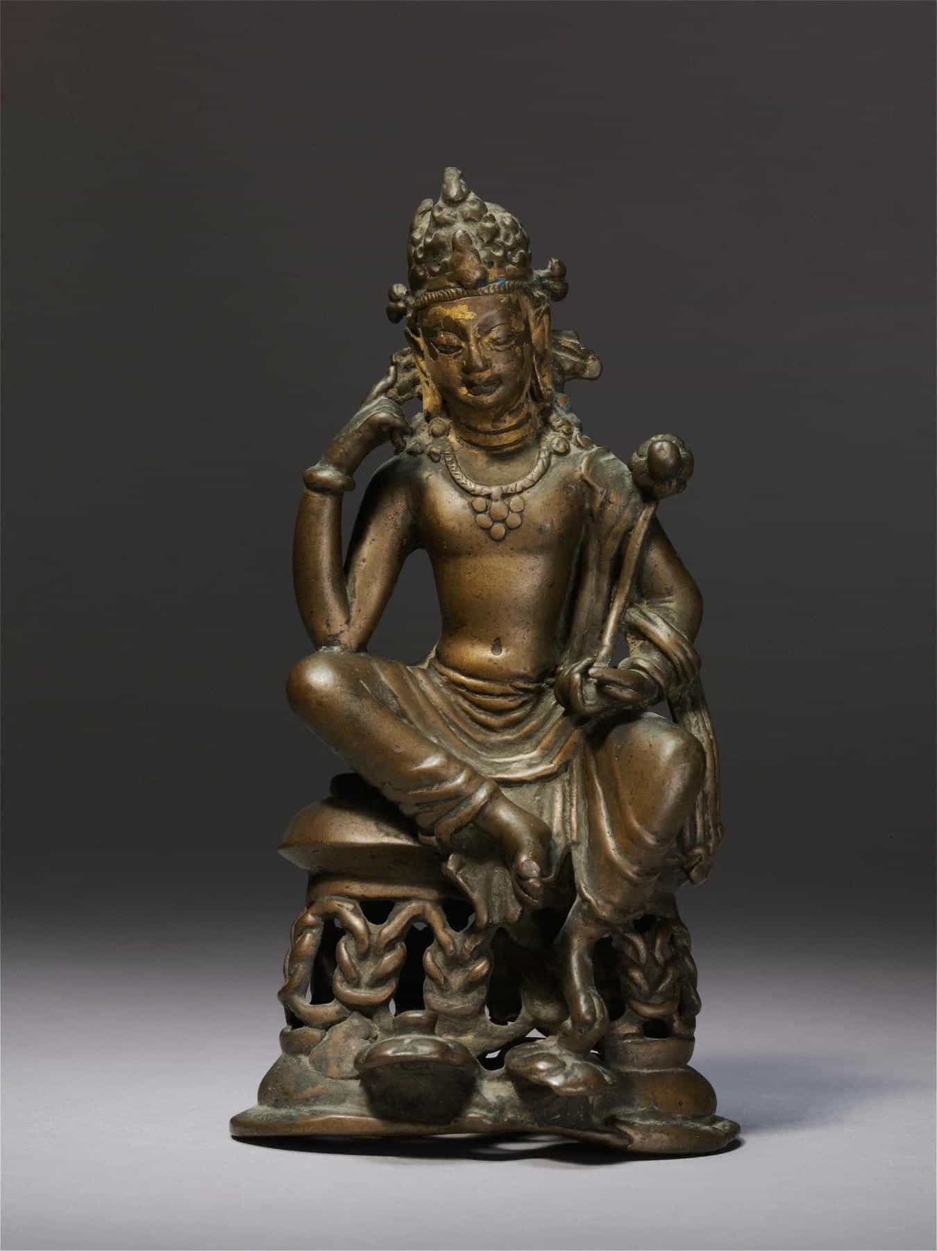 思惟莲花手观音 - 故宫宫廷宗教类藏品_第1张