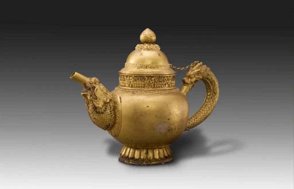 银镀金执壶 - 故宫金银锡器藏品_第1张