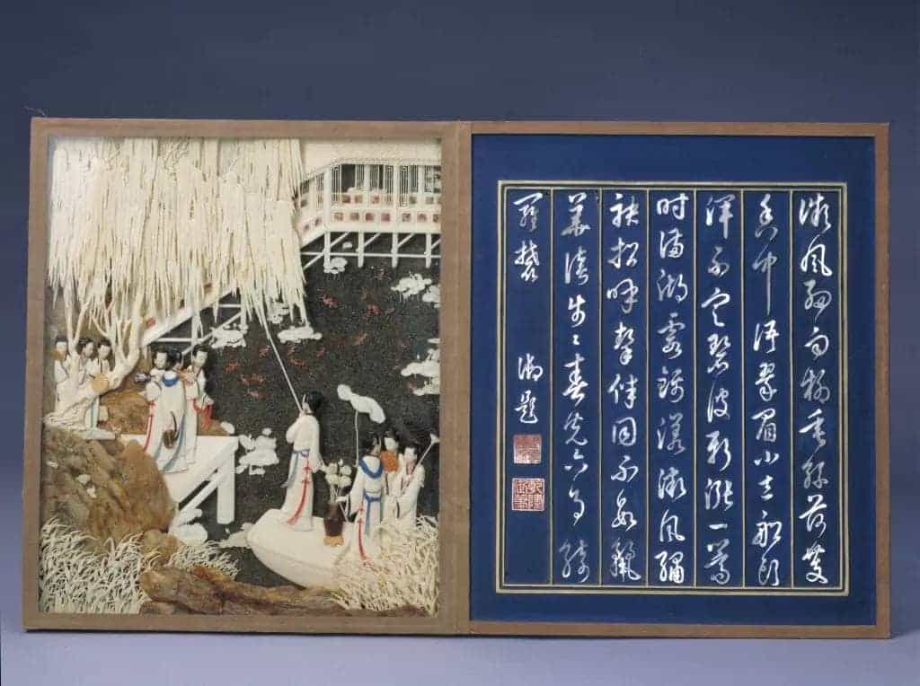 陈祖章等象牙雕《月曼清游》册 - 故宫竹木牙角匏类藏品_第8张