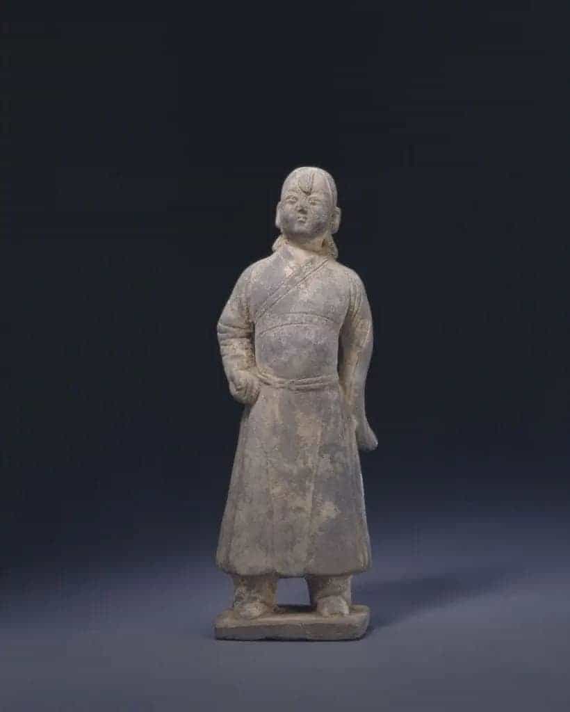 陶男俑 - 故宫雕塑类藏品_第1张
