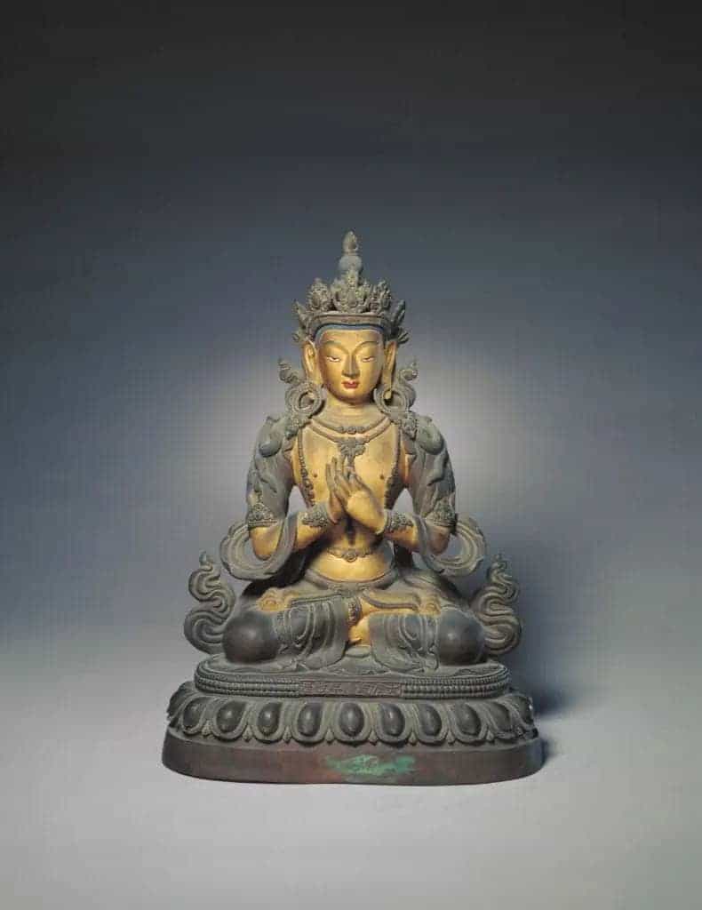 铜鎏金瑜伽品一堂九尊 - 故宫宫廷宗教类藏品_第9张