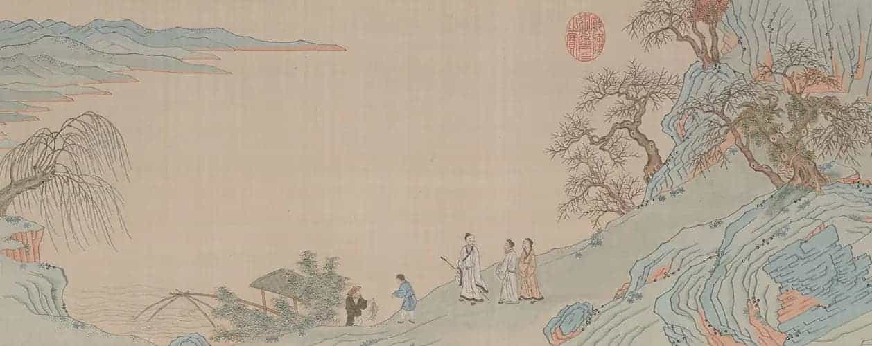 缂丝仇英后赤壁赋图卷 - 故宫织绣类藏品_第1张