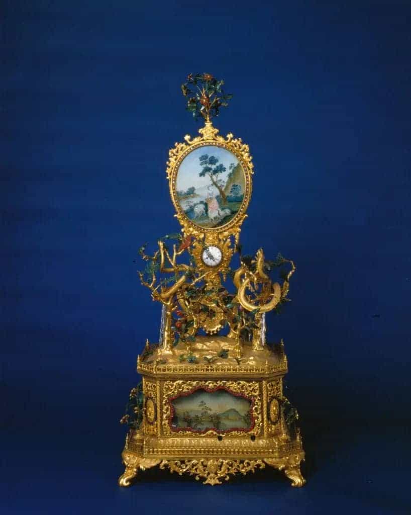 铜镀金福禄寿三星钟 - 故宫钟表仪器类藏品_第1张