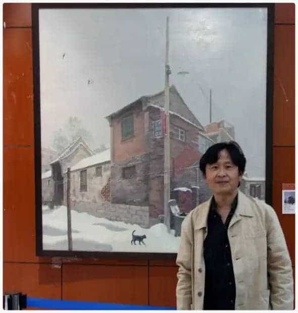 岳先平简介(油画家)山东 济南_第1张