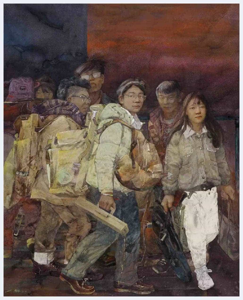 顾人敏简介(水彩画家)山东 威海_第2张