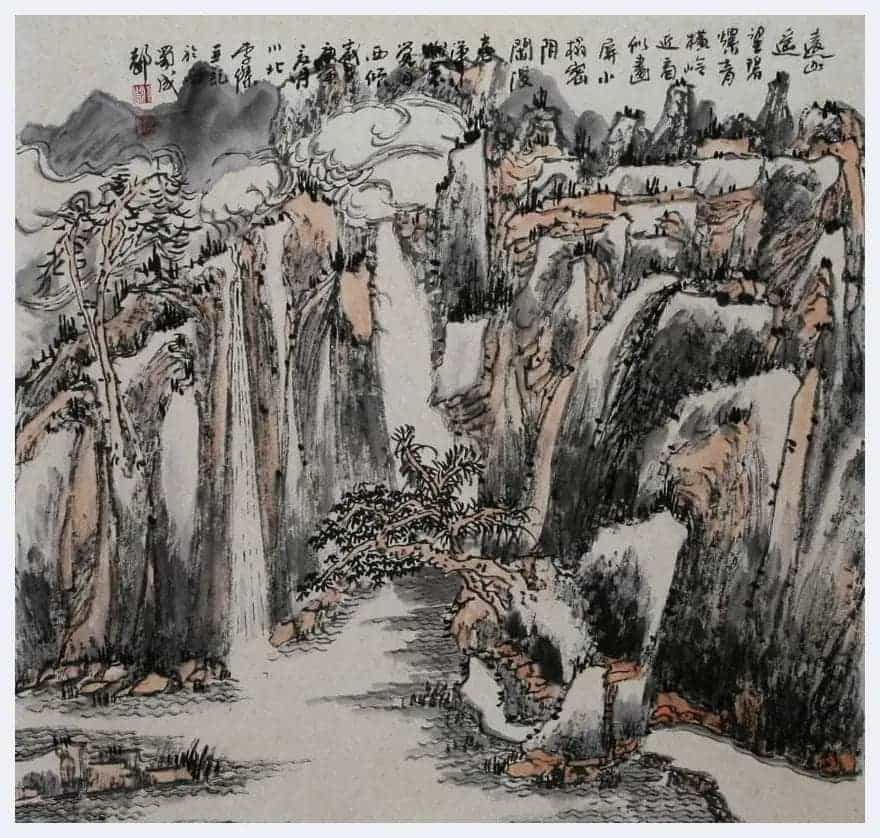 李杰简介(山水画家 版画家)四川 成都_第3张