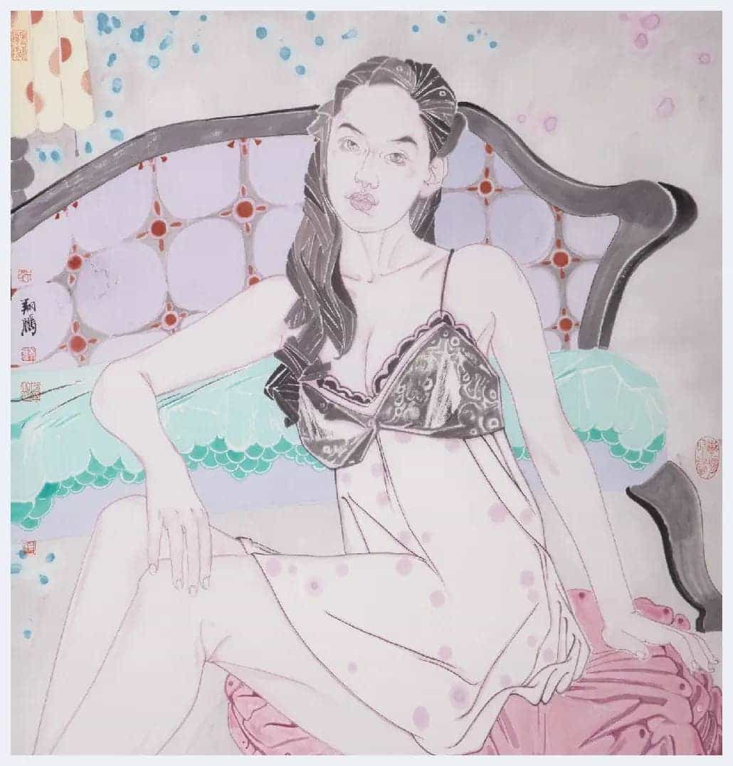刘翔鹏简介(人物画家)山东 济南_第2张