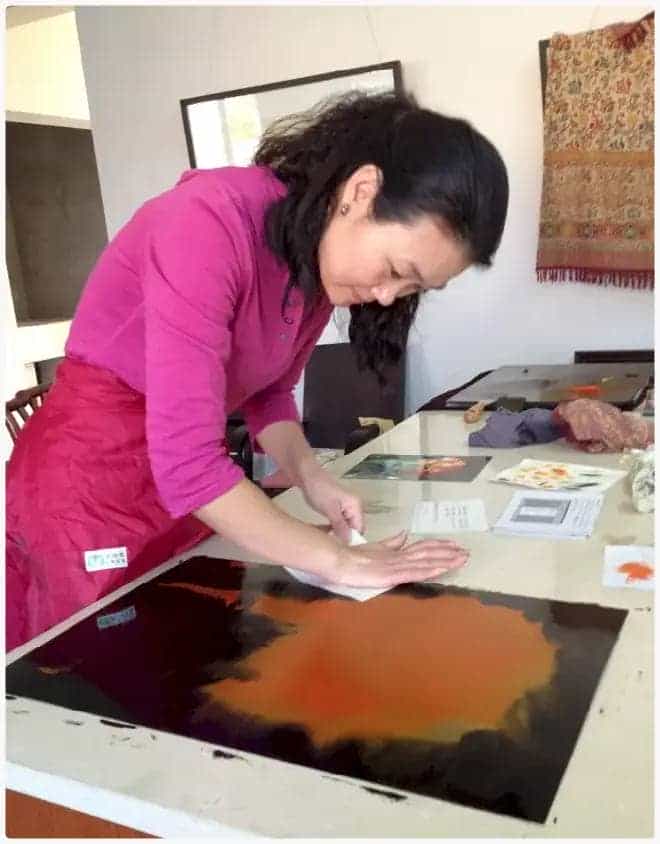 廖笑焱简介(版画家 水彩画家)浙江 温州_第4张