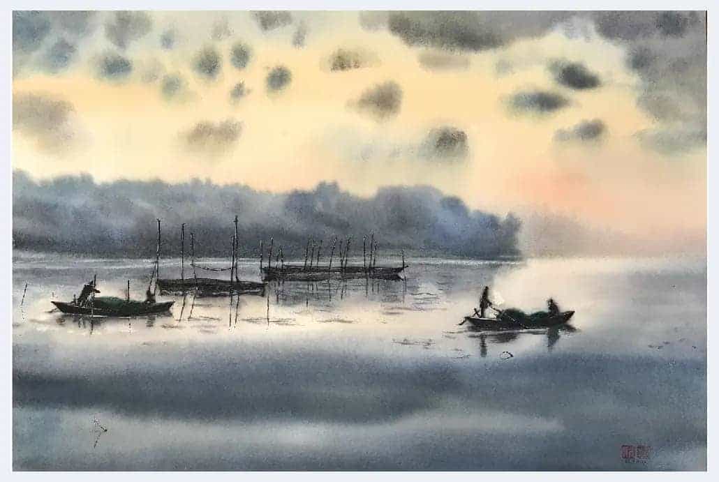 邓义伟简介(油画家 水彩画家)湖南 岳阳_第1张