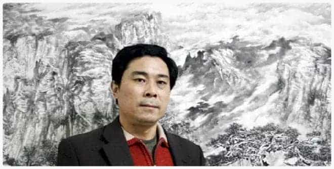 李庆海简介(山水画家 漫画家)山东 滨州_第2张