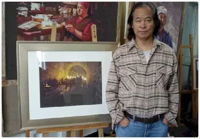 李真胜简介(油画家)陕西 西安_第1张