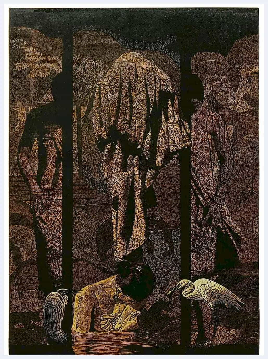 张晓春简介(版画家 其他画家)云南 普洱_第2张