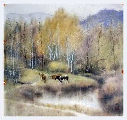 任景钦简介(油画家 水彩画家)北京_第2张