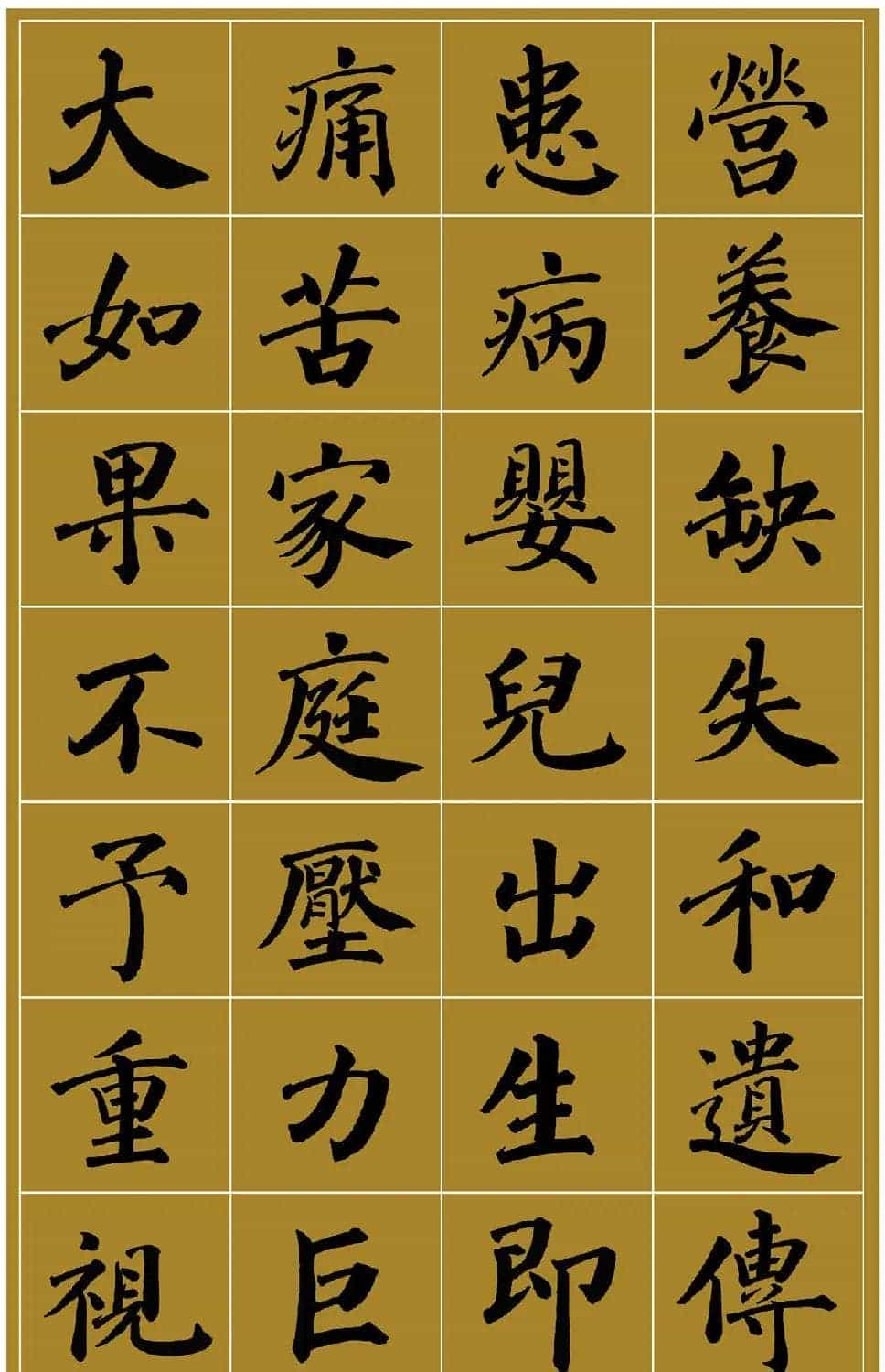 范笑歌楷书《中国少儿先心病基金宣讲辞》_第3张