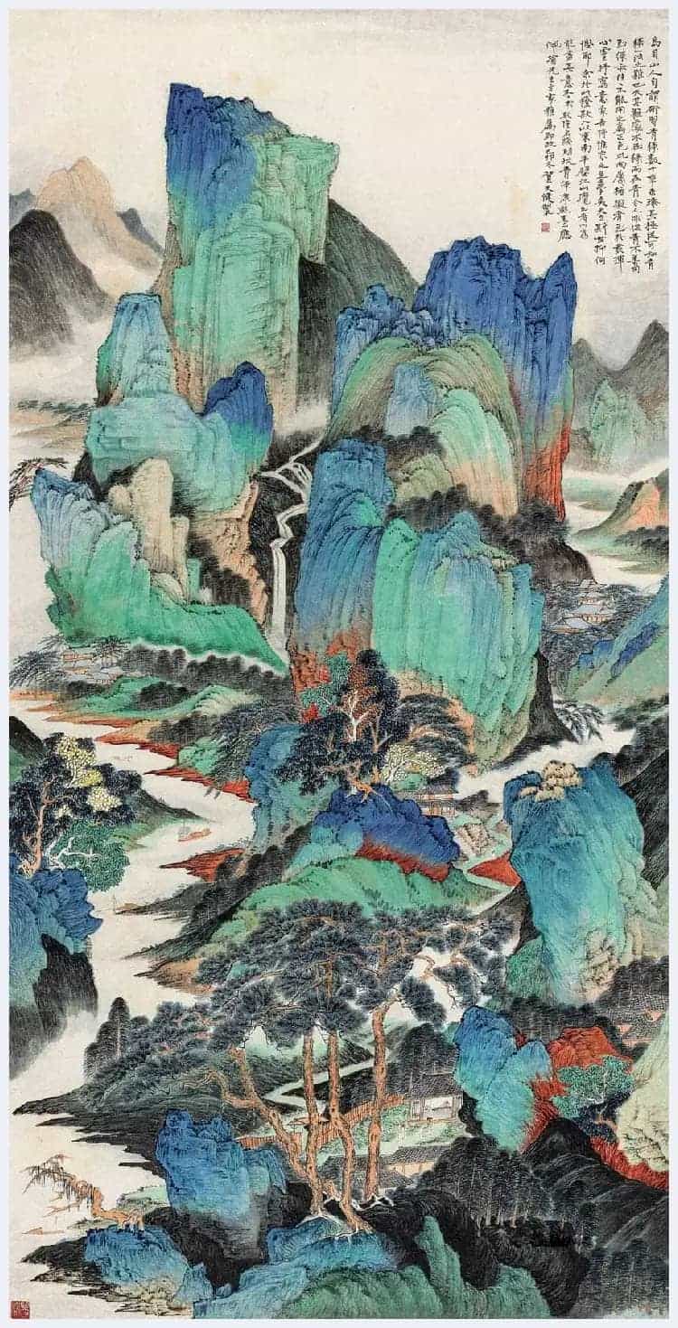 贺天健作品价格,多少钱一平尺?_第3张