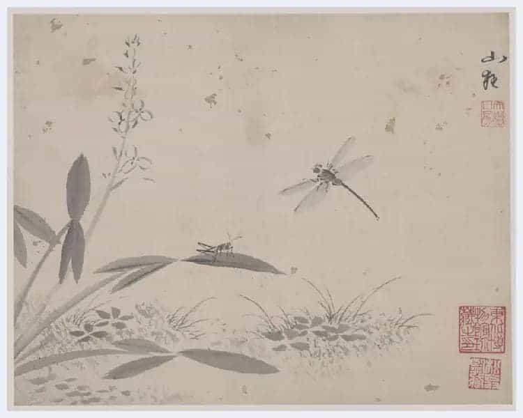 杜大成《花卉草虫图册》图赏_第2张