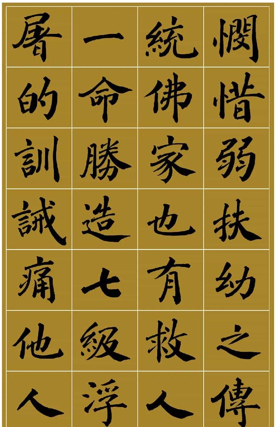 范笑歌楷书《中国少儿先心病基金宣讲辞》_第6张