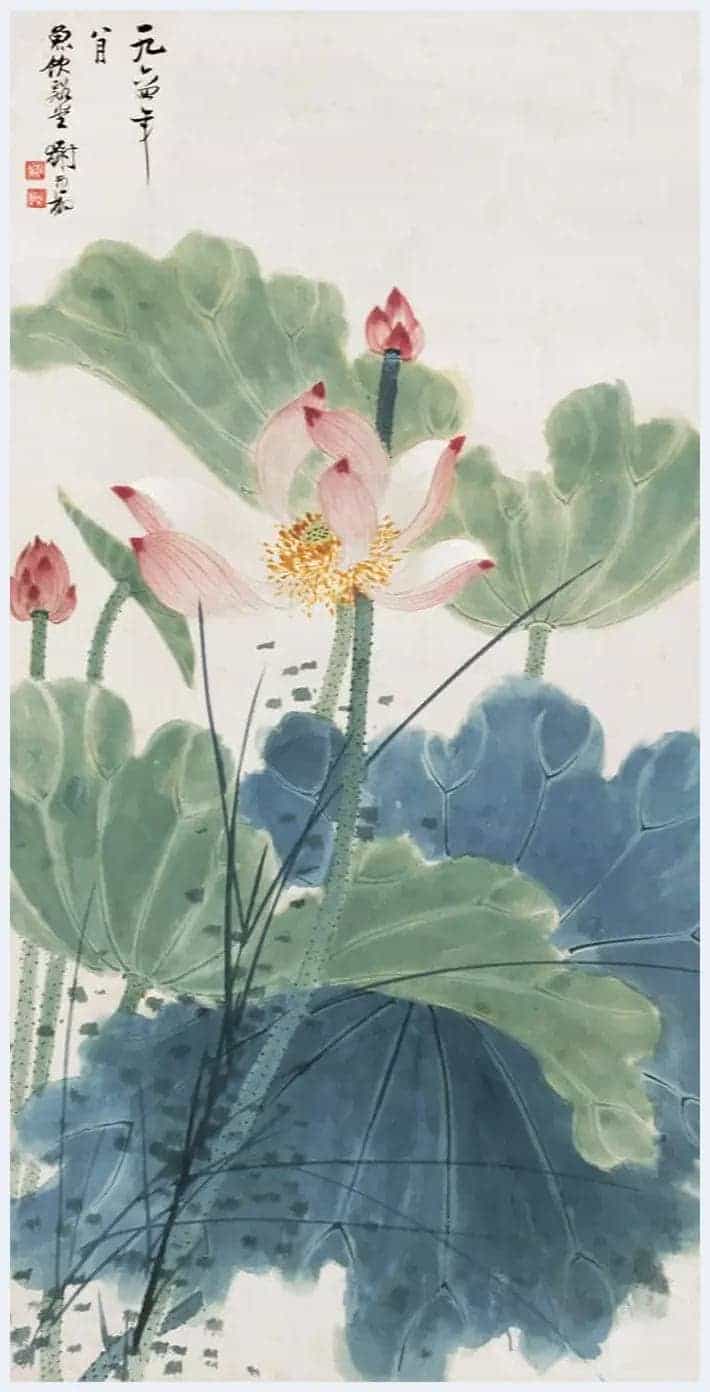 谢稚柳作品欣赏_第49张
