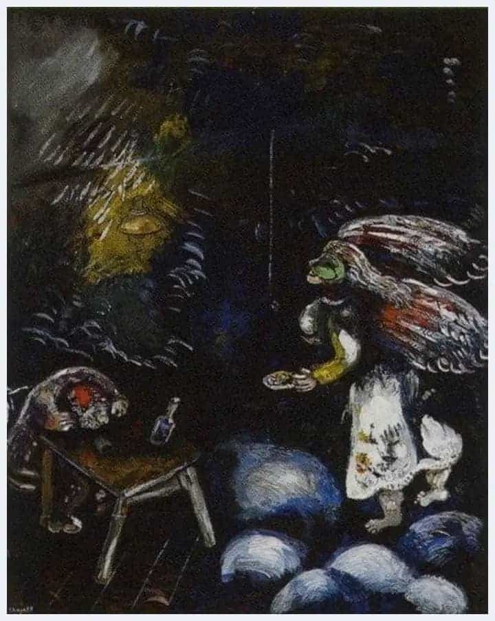 夏加尔绘画作品欣赏_第3张