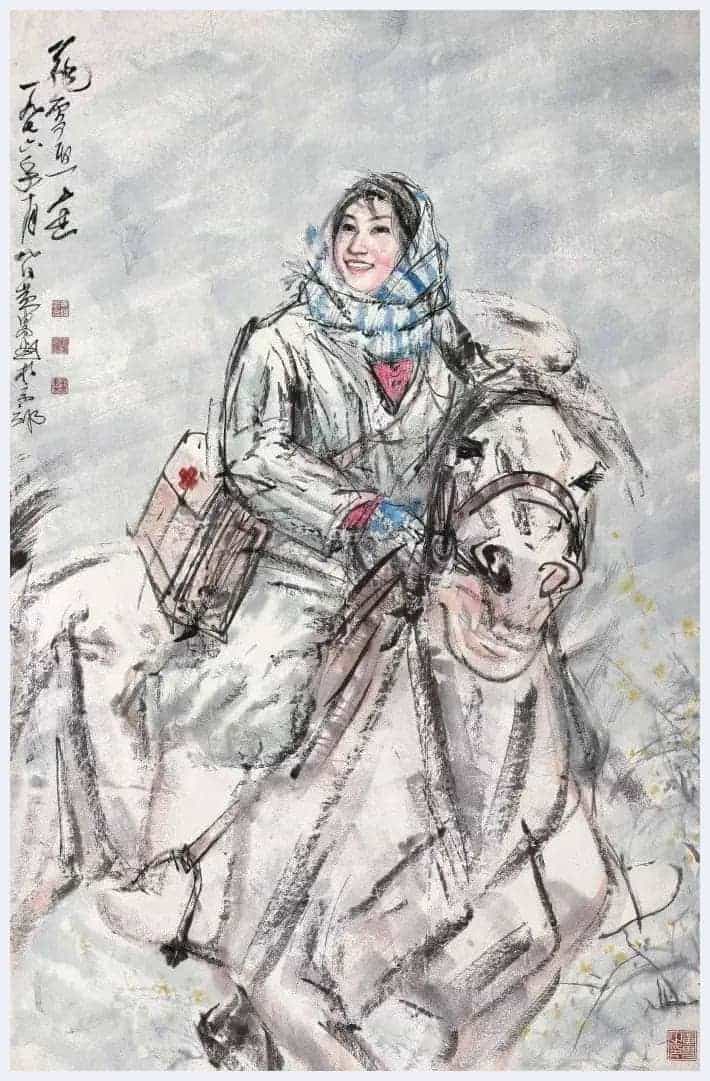 黄胄高清作品欣赏，喜欢书画者不可错过！_第8张